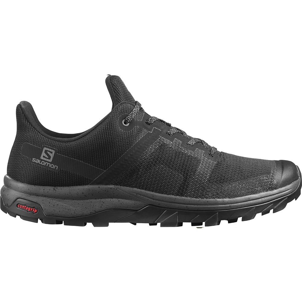 Comprar Zapatillas Running Salomon Outlet Chile - Sense Ride 3 Gtx Invis.  Fit Hombre Negras