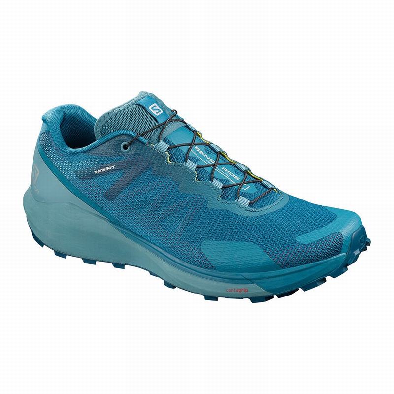 Zapatillas Salomon Chile - Zapatillas Salomon Sense Ride 3 W - Zapatillas  De Running Salomon Mujer Blancas