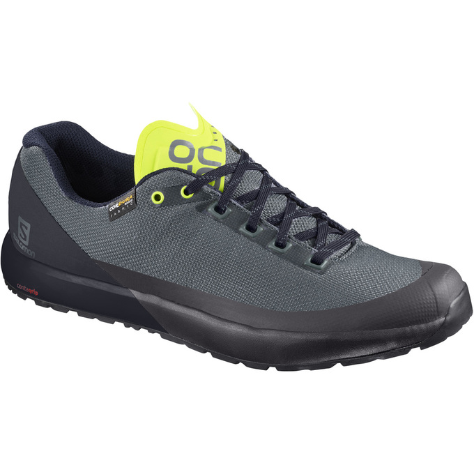 Zapatillas Trekking Salomon Hombre Naranjas - Tienda Salomon Chile -  Zapatillas Salomon En Oferta