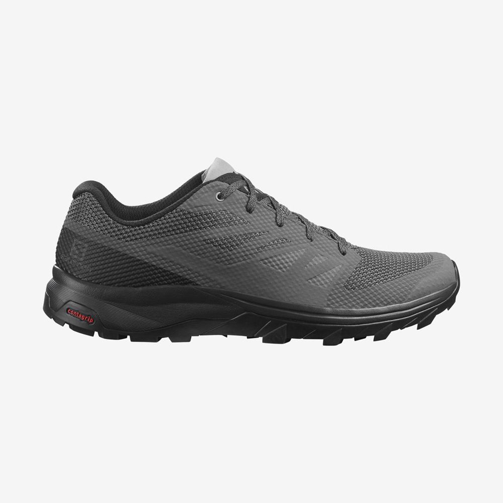 Zapatillas Trekking Salomon Hombre Tienda Online - Salomon CROSS OVER  GORE-TEX Azules / Negras