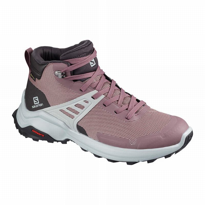 Zapatillas montaña Salomon X Raise 2 GTX azul mujer